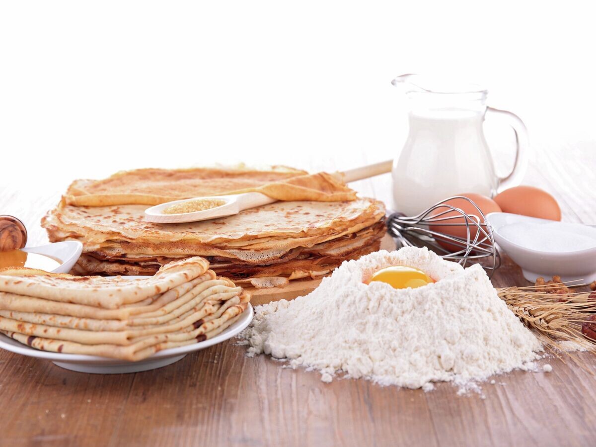    Ингридиенты для приготовления блинчиков | © Fotolia / M.studio
