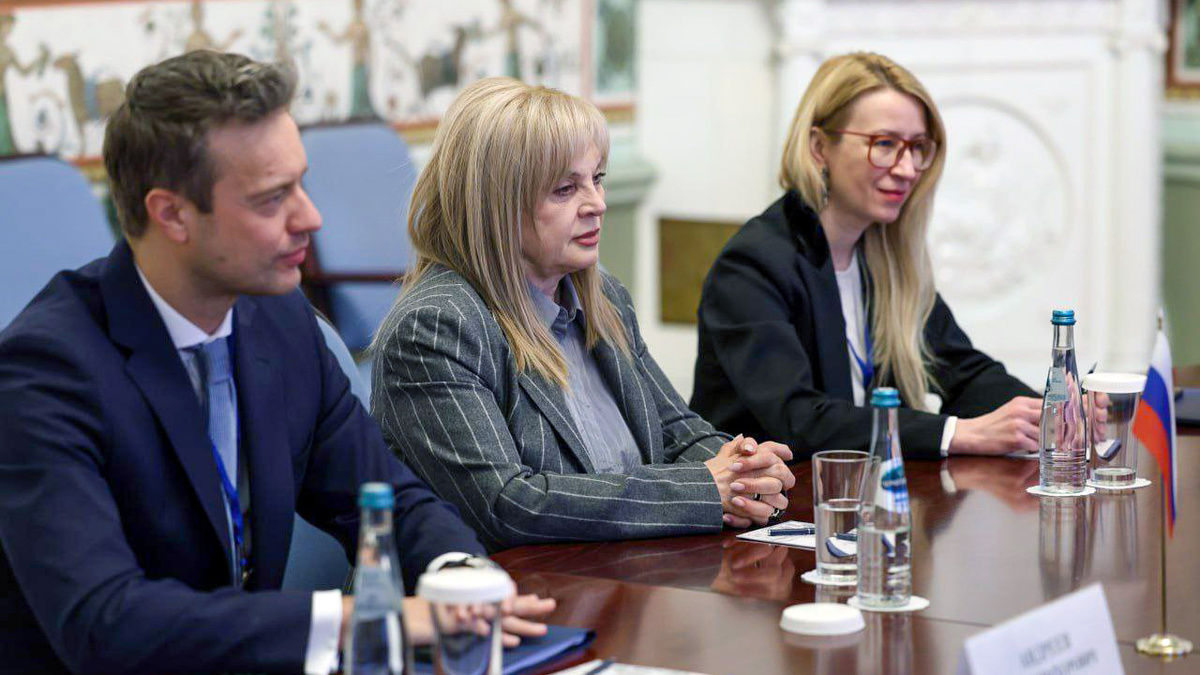   Элла Памфилова глава ЦИК Российской Федерации. Источник фото: телеграм-канал Парламенты СНГ.