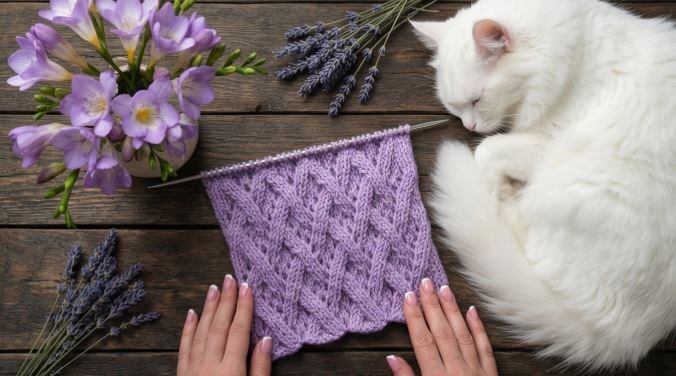 Лицевая сторона узора