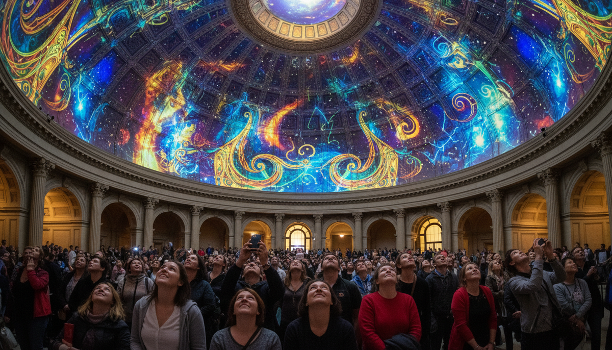 Проекционный купол для музея 360