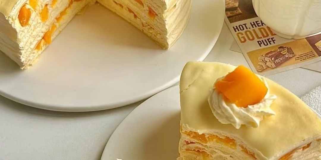 🥭🥥 Блинный торт кокос-манго 🥥🥭