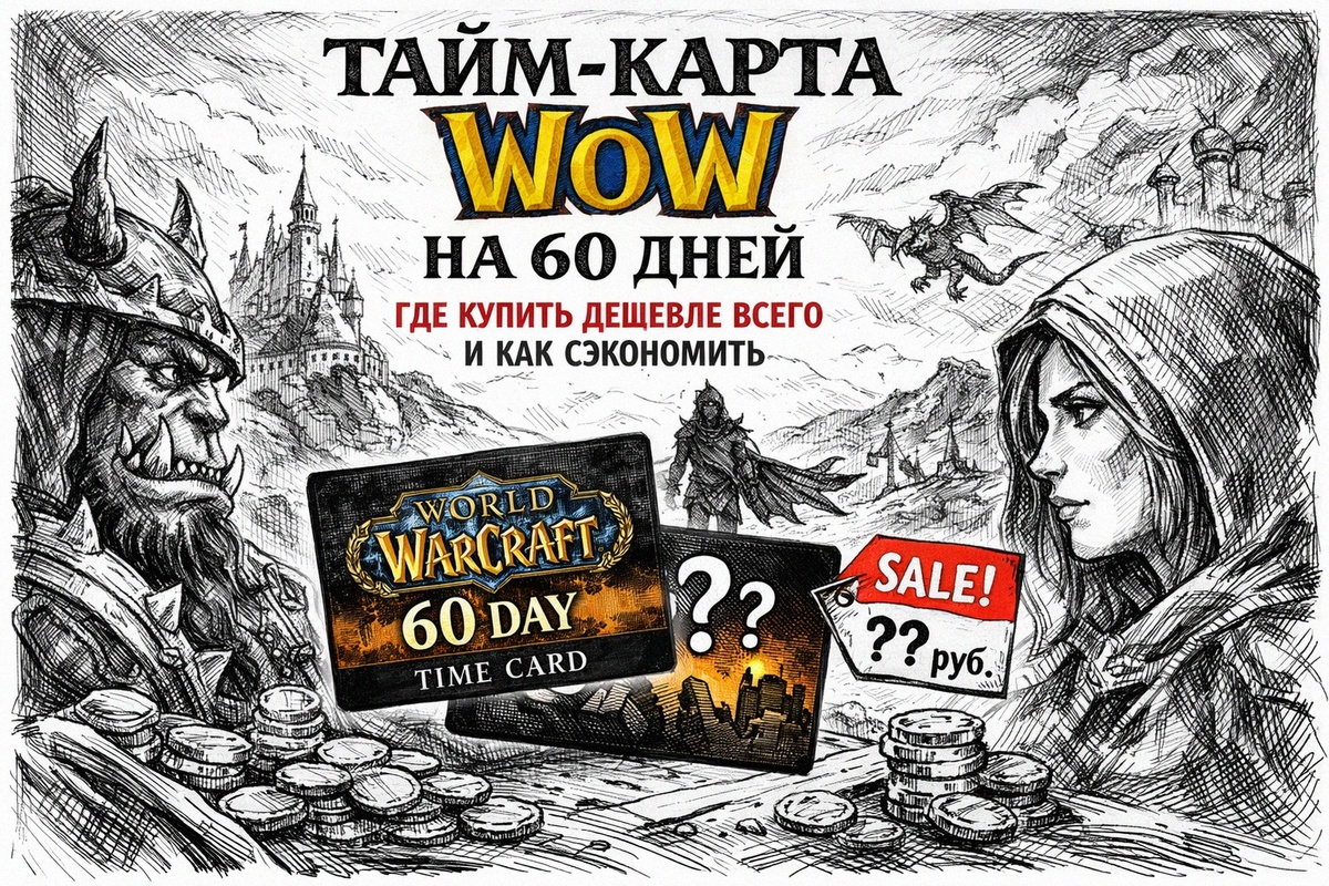 Обложка статьи Тайм-карта WoW на 60 дней