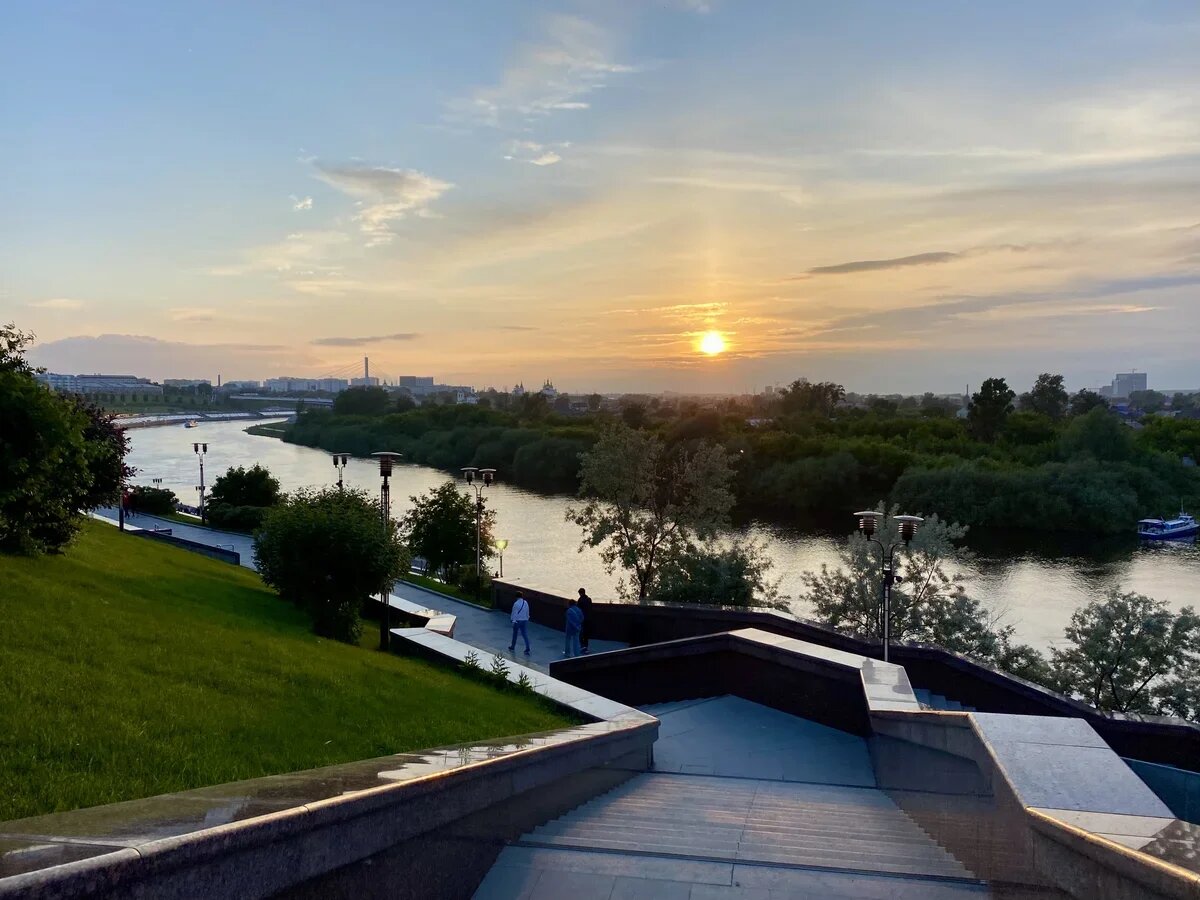 Набережная Туры, город Тюмень. Фото из открытых источников