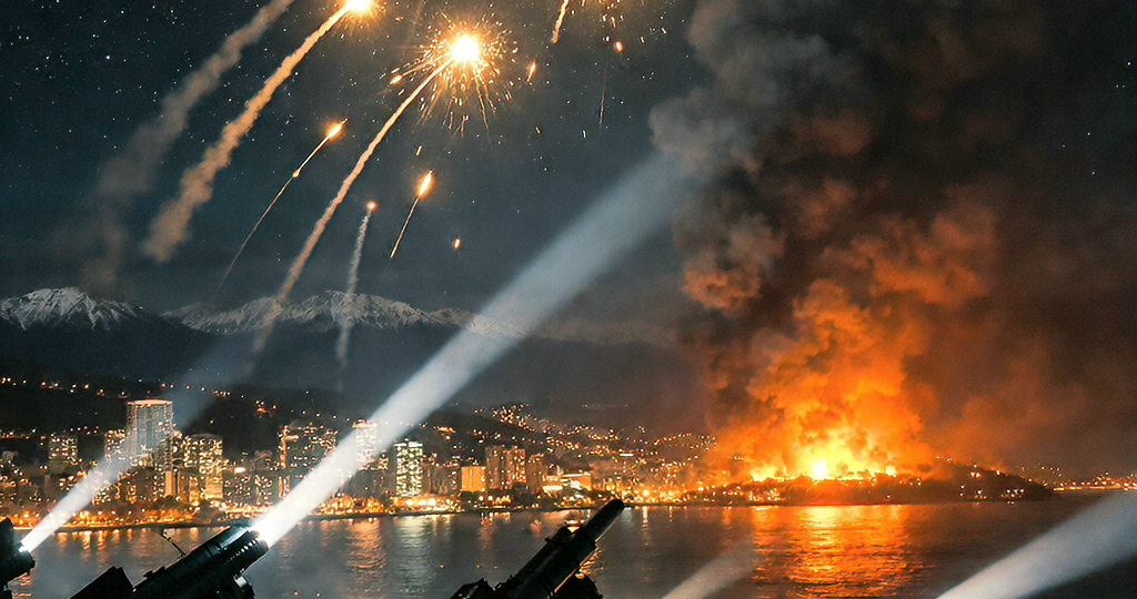 Ночной кошмар: массированный налёт БПЛА на Сочи