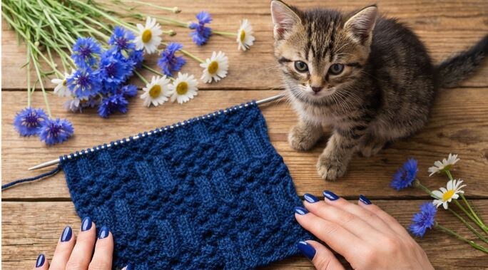 Изнаночная сторона узора