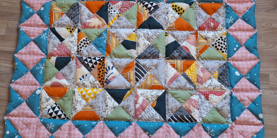 Одеяло готово.