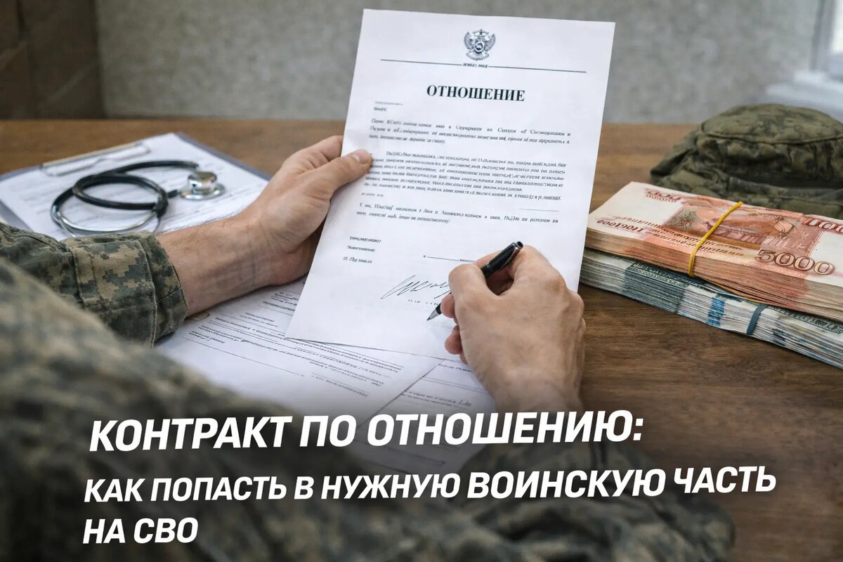 Как оформить контракт по отношению на СВО