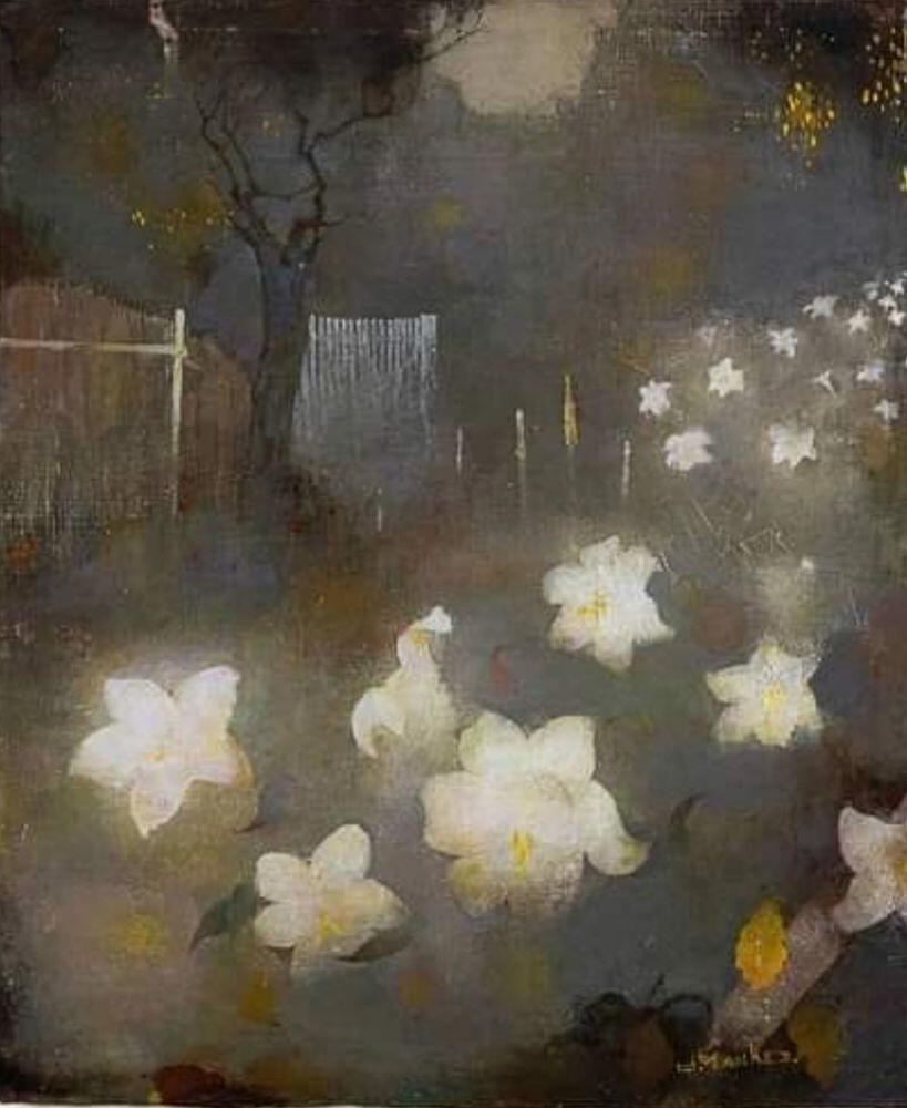     Ян Манкес. Лилии. 1910