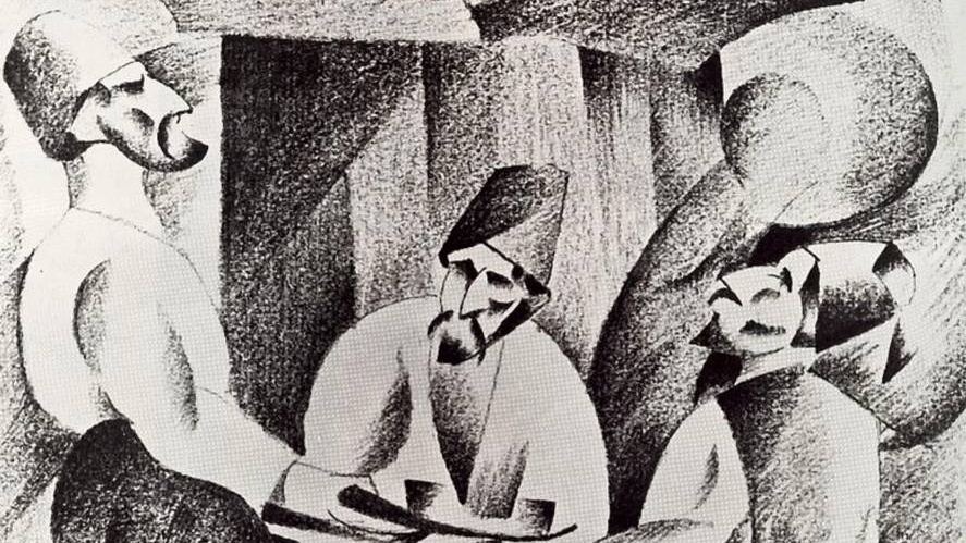     Николай Григорьев. Турки. 1921