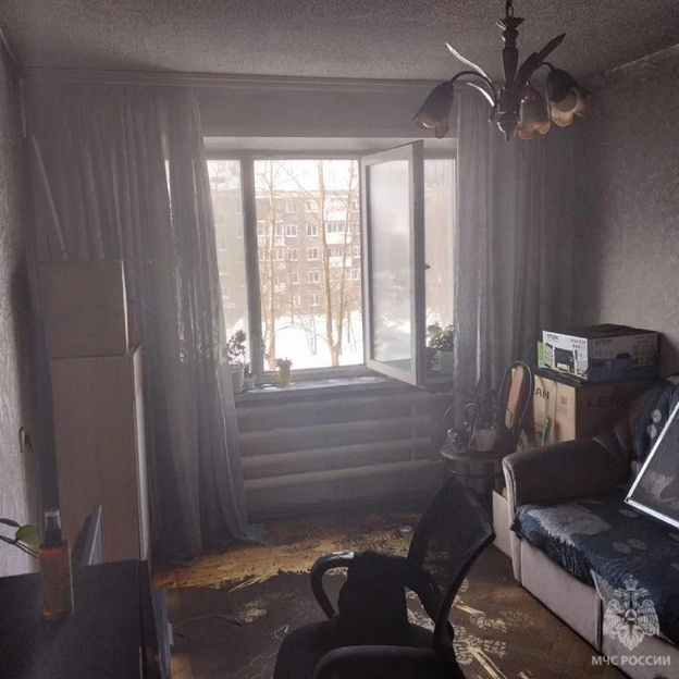    В Коминтерне мальчик пострадал при пожаре из-за замкнувшей проводки на лоджии