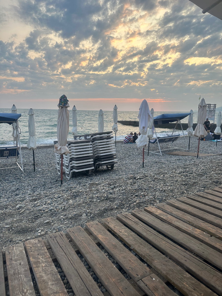 Пляж Курортного городка