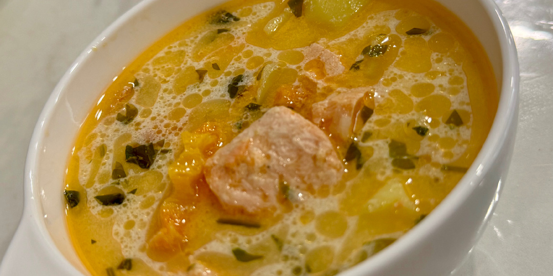 Финская уха из красной рыбы❤️