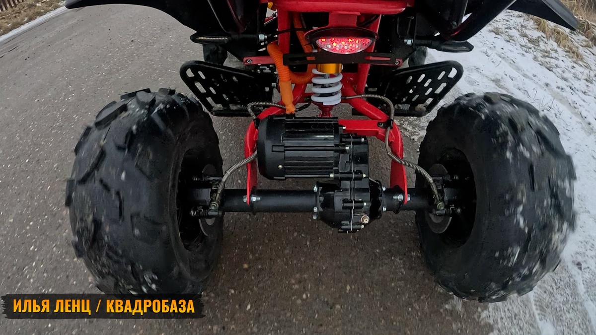 Квадроцикл WHITE SIBERIA SNEG PRO R 3000W