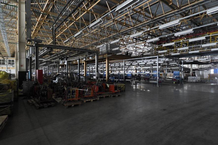 пресс-служба «Моторинвест»📷В соседней с обрушением зоне