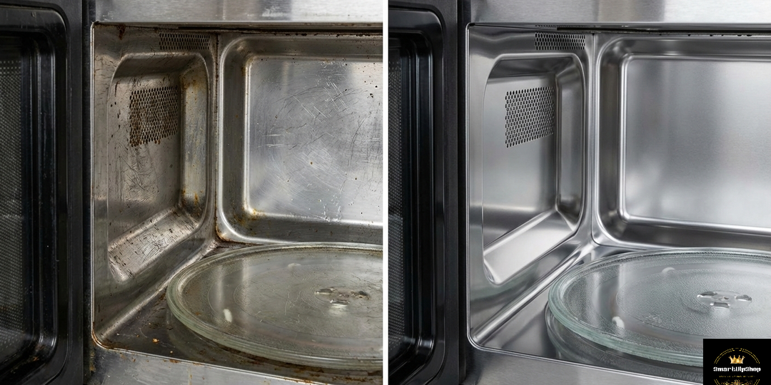 Микроволновка внутри как после взрыва? 3 способа очистки за 5 минут (без химии и усилий)