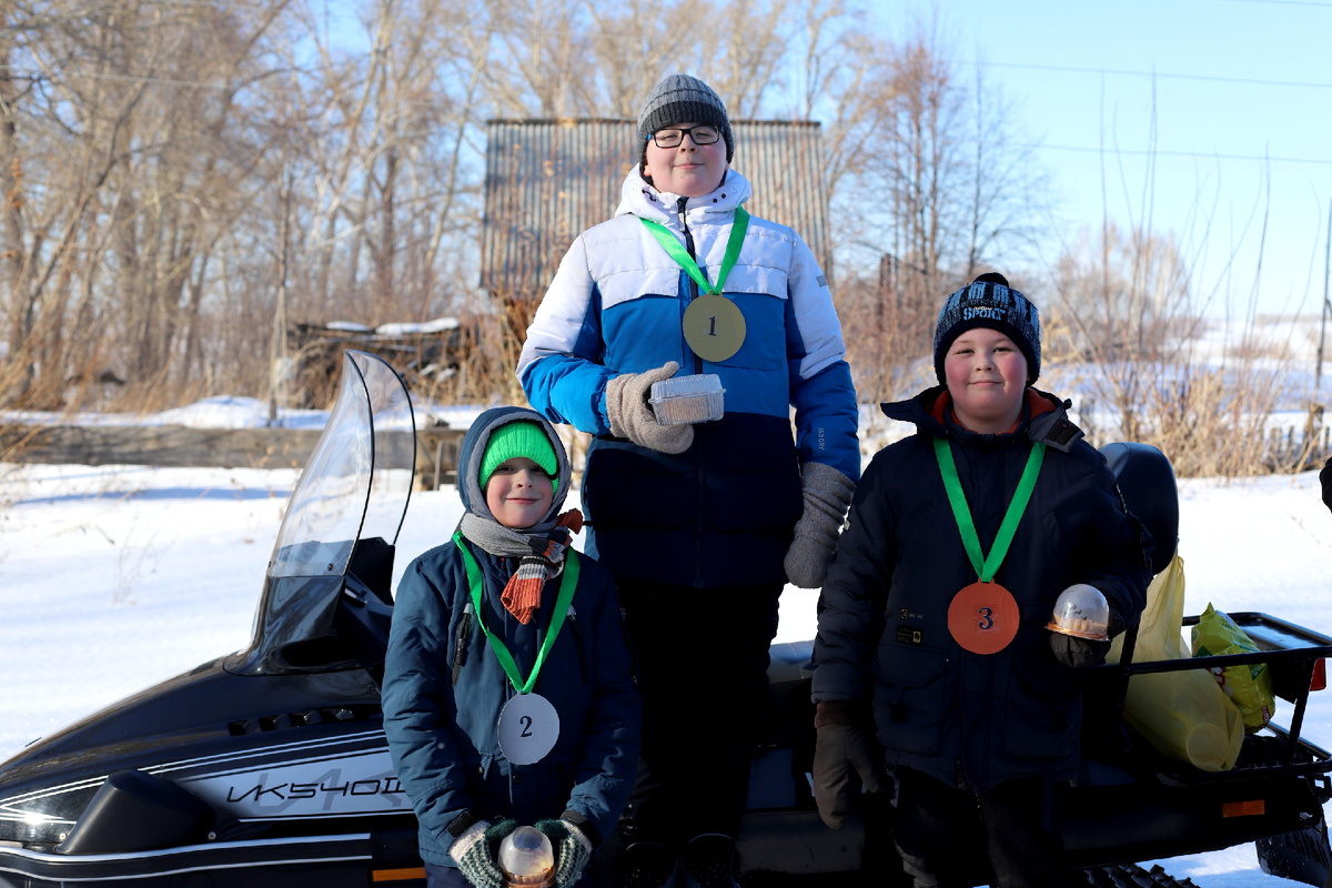 Призовые места в детской категории