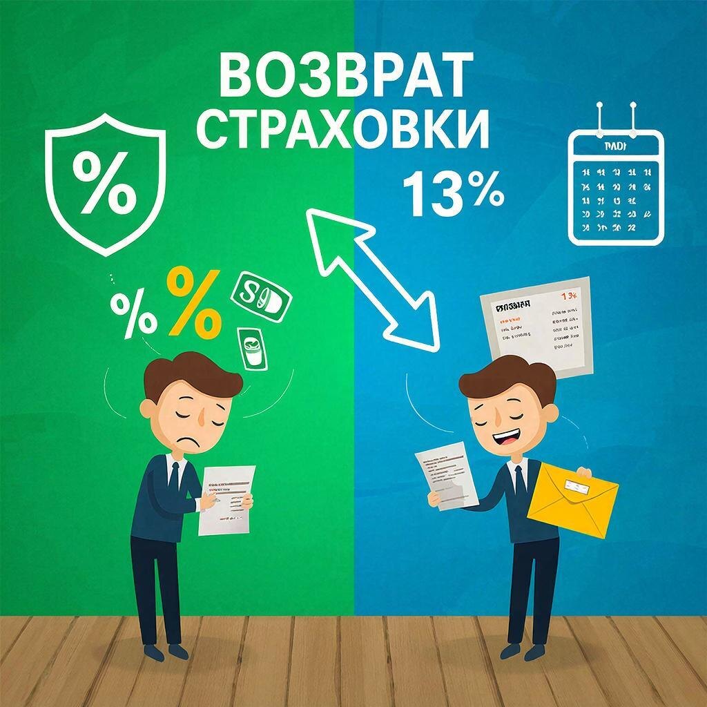 Как вернуть деньги за страховку при досрочном закрытии потребительского кредита?