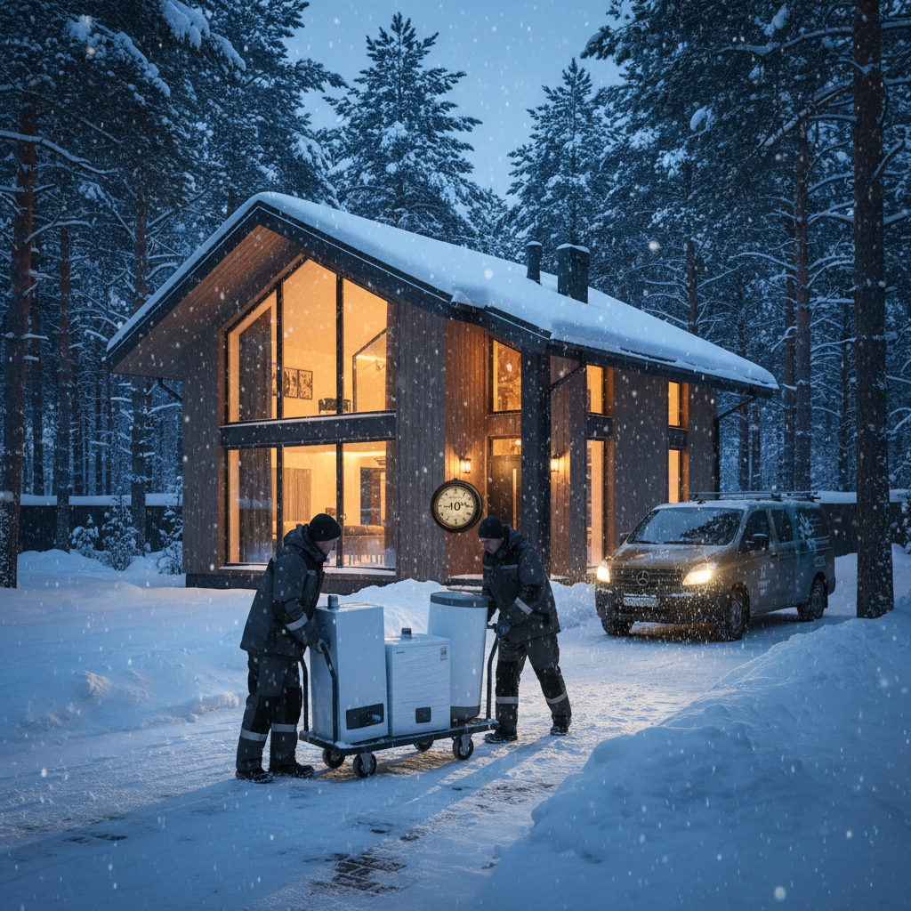 Доставка оборудования на объект