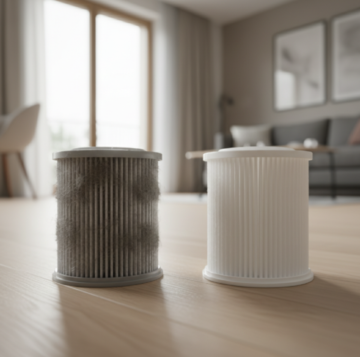 Даже частичное загрязнение заметно снижает мощность всасывания.