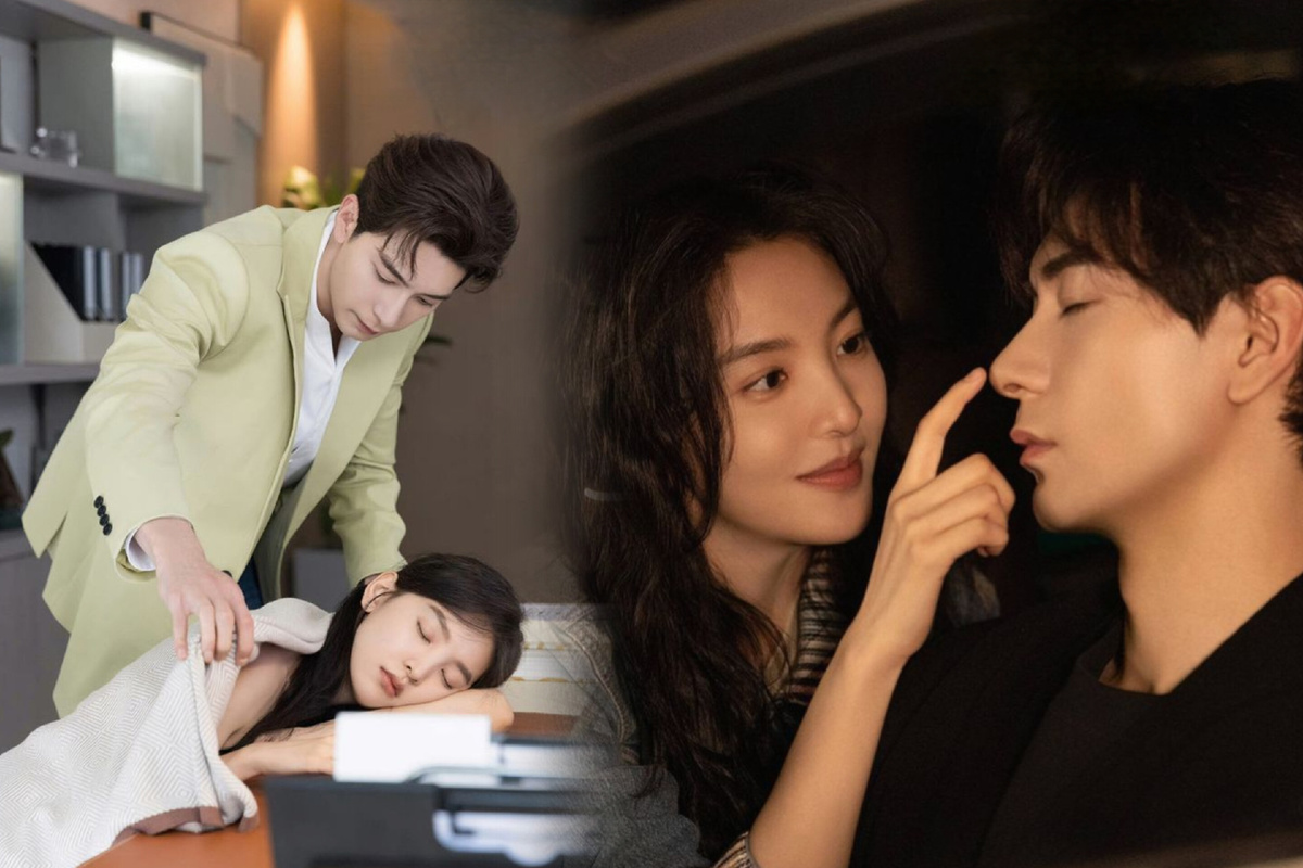 кадры из китайской дорамы «Мой босс» 2024