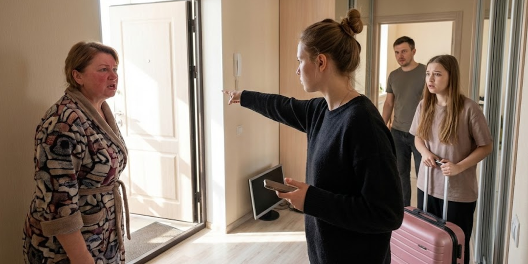 — Твои картинки — это мусор! — свекровь выбросила мой проект. Я не плакала, а выставила её гостью с чемоданом вон.