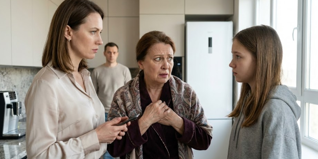 — Бабушка говорит, тебе важны только деньги! — заявила дочь. Я поняла, что пора выгнать наглую свекровь из дома.