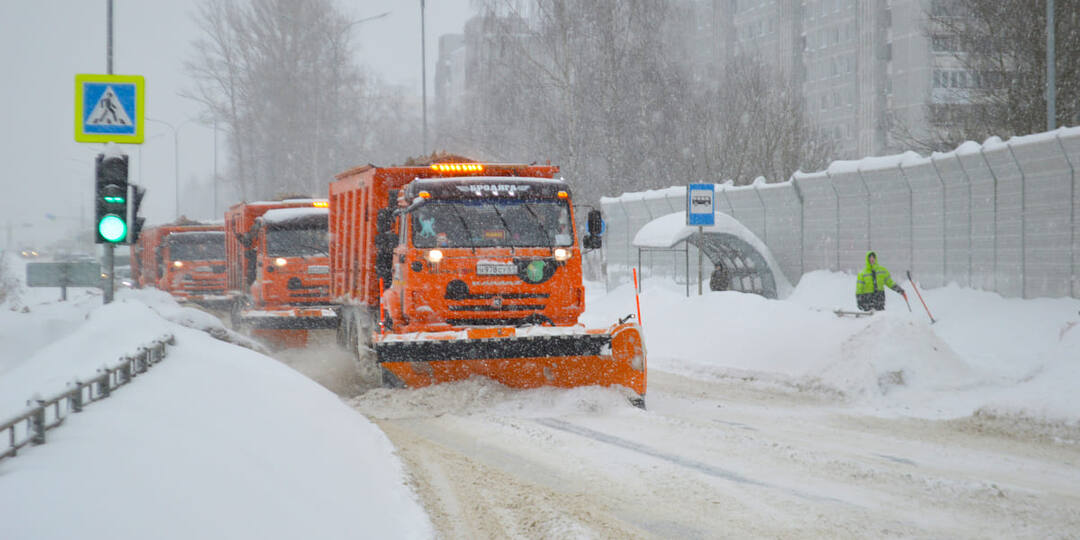 В Твери в усиленном режиме ведется расчистка улиц