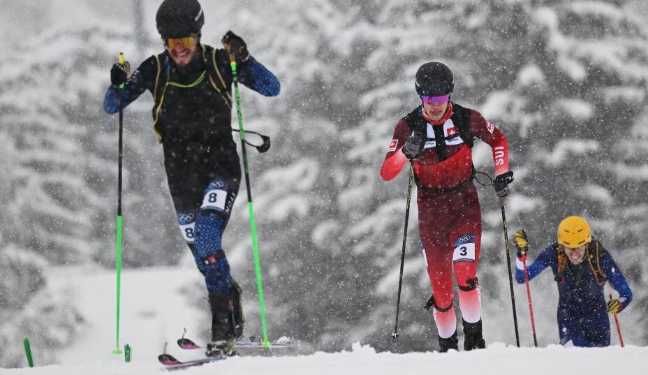    Ски-альпинист Никита Филиппов сумел выиграть серебро на Играх 2026 в Италии. Фото: REUTERS/Angelika Warmuth
