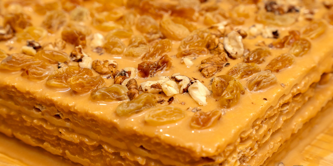 Простой и вкусный вафельный торт без лишних хлопот. Угощайтесь!