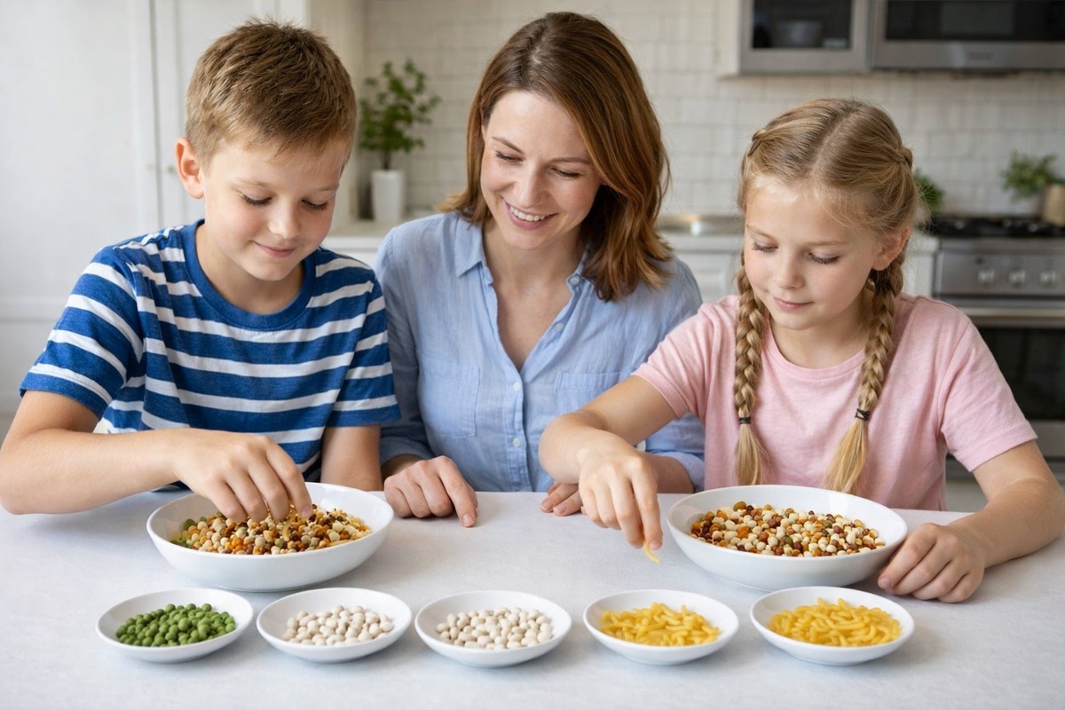 Дети играют в игру Золушка