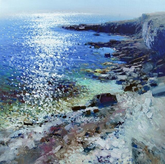 Свет, воздух и краски в живописном пейзаже на полотне Ильи