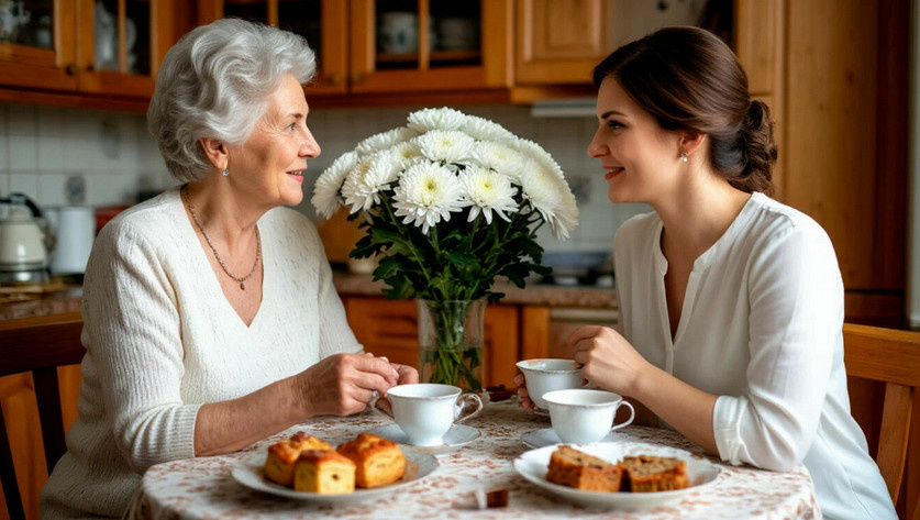 Свекровь 20 лет ждала, что я уйду. В день её 80-летия я принесла ей лекарства и сказала: Мы обе устали, давайте просто пить чай