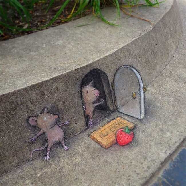 Забавная сценка, разворачивается прямо на улицах города