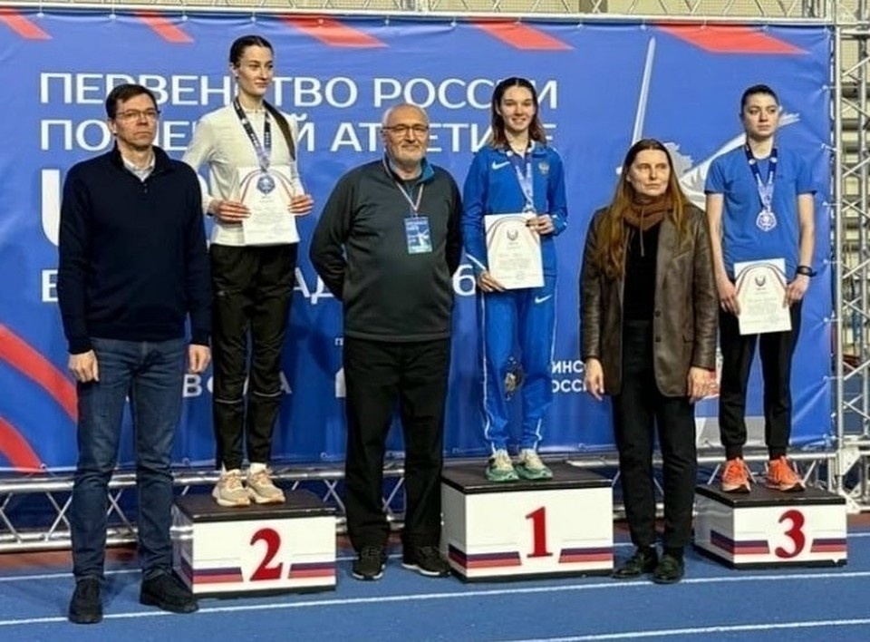    Воспитанница калужской «Юности» победила на первенстве России.