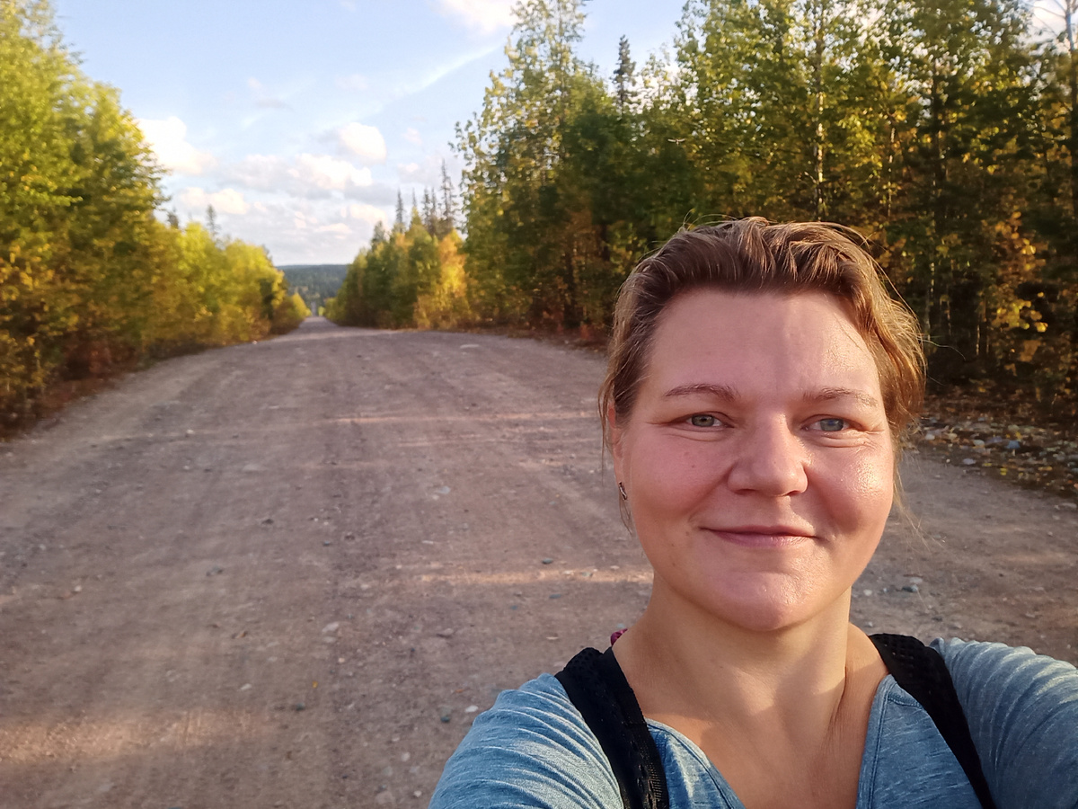 Я - инструктор, мой первый поход с моими туристами в паанаярви в 24 году