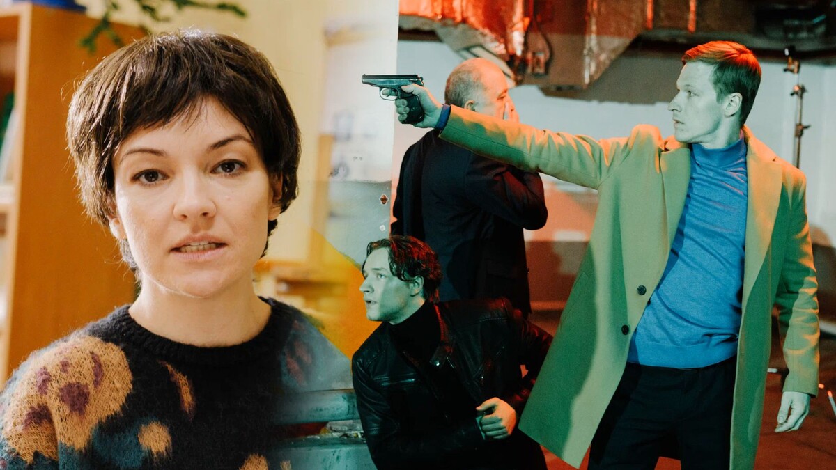    Кадры со съемок сериала "Я буду помнить"