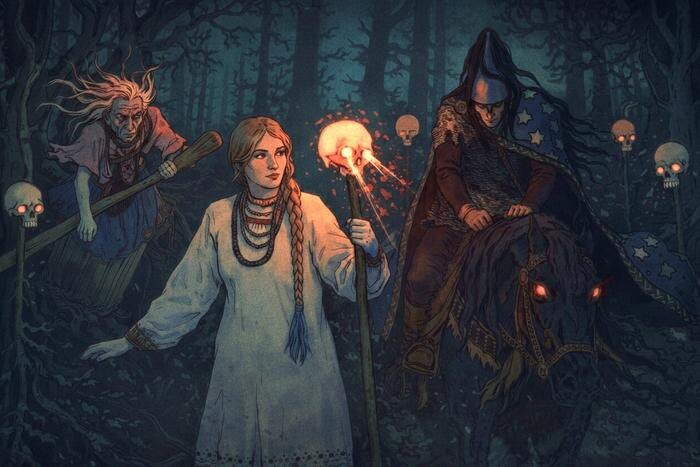 Обложка © Chat GPT, © Wikipedia / Иван Яковлевич Билибин