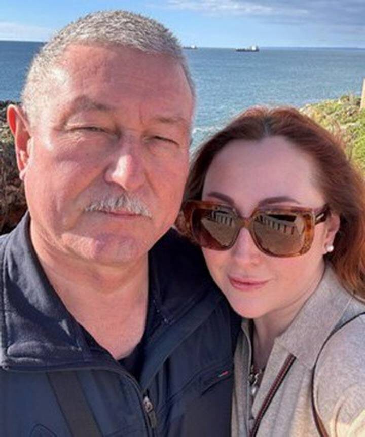  Оксана Уразова с отцом Усманом / Фото: Соцсети