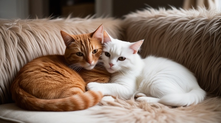 Ласковое «котик» занимает одно из первых мест в прозвищах любви. Иллюстрация: Leonardo.ai