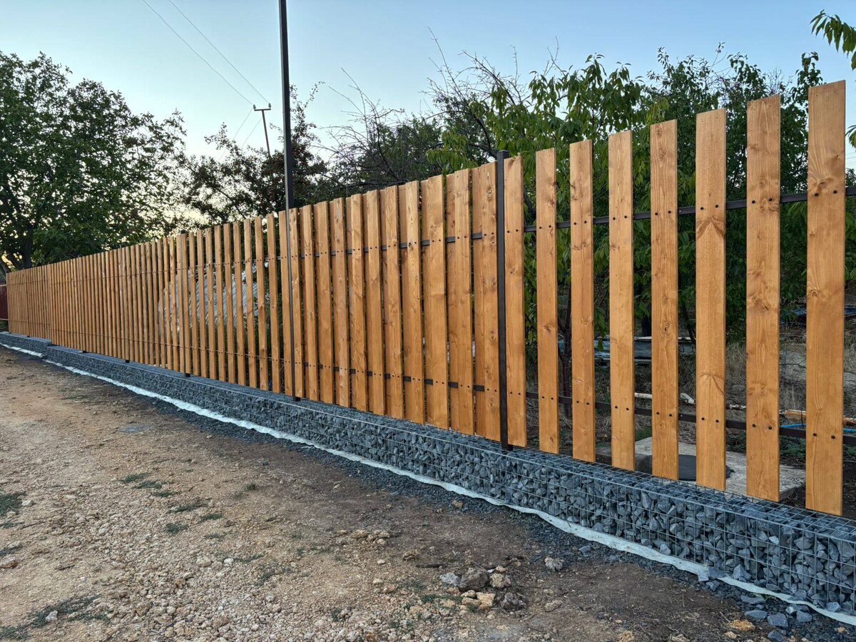 Забор из комплектующих