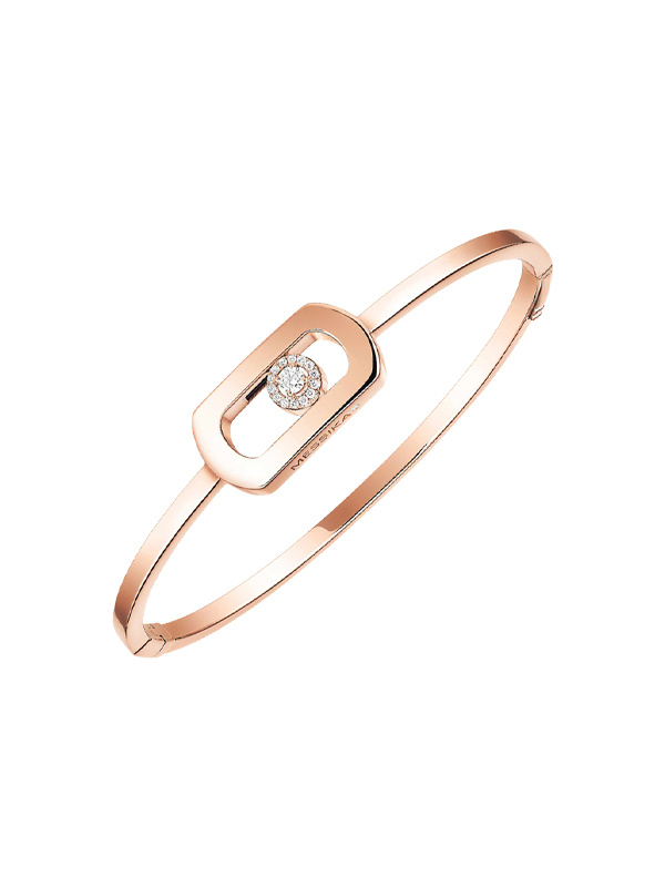 Браслет Messika So Move из розового золота с бриллиантами