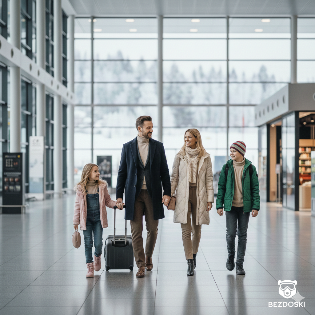 Эта семья едет в горы с BEZDOSKI.