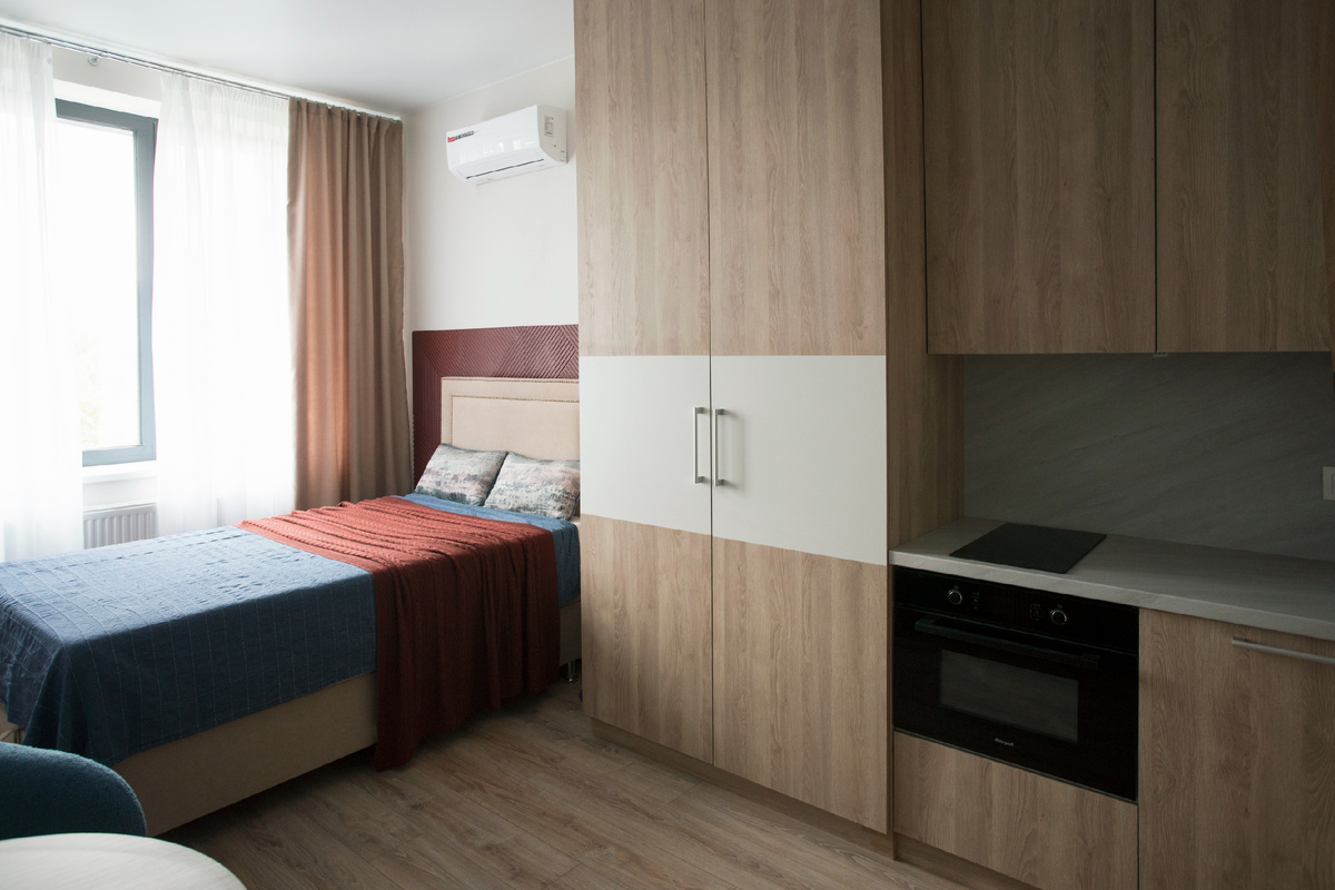 Квартира для сдачи в аренду в ЖК AFI Tower. Хоумстейджинг Ирина Кривцова.