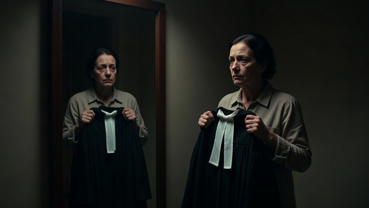 Снять мантию легче, чем перестать быть судьёй. 