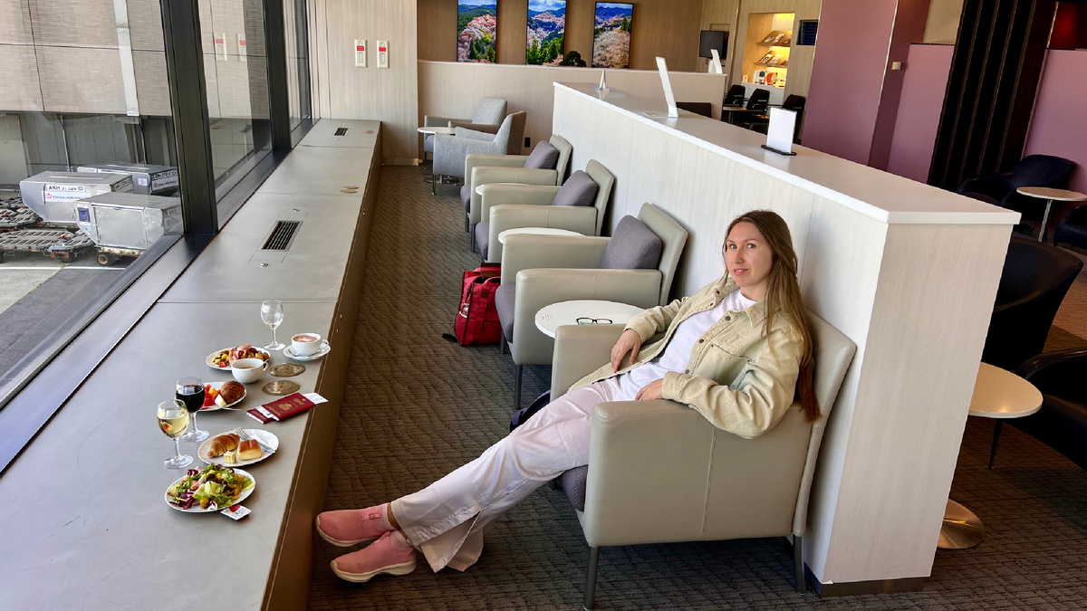 Бизнес зал аэропорта Нарита. Токио