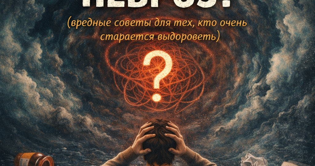 КАК ПРОДЛИТЬ НЕВРОЗ? Вредные советы для тех, кто очень старается "выздороветь".