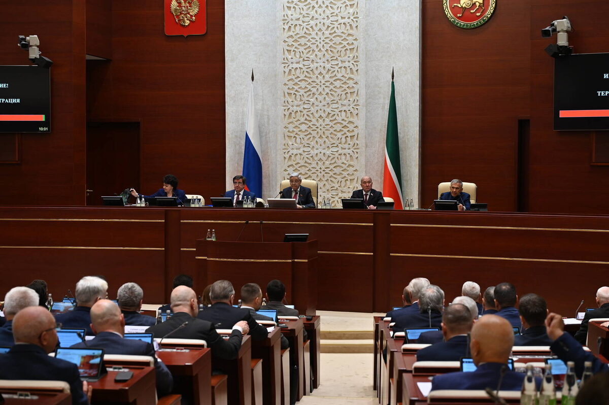 Госсовет РТ открыл весеннюю сессиюФото: gossov.tatarstan.ru
