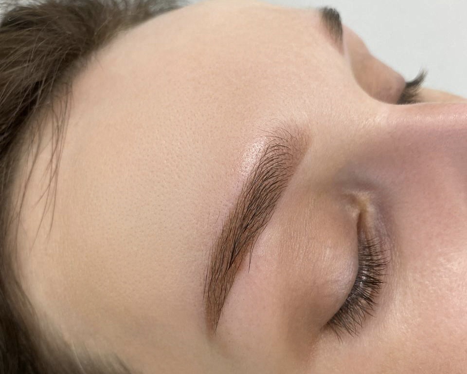 ПМ бровей сразу после обновления 