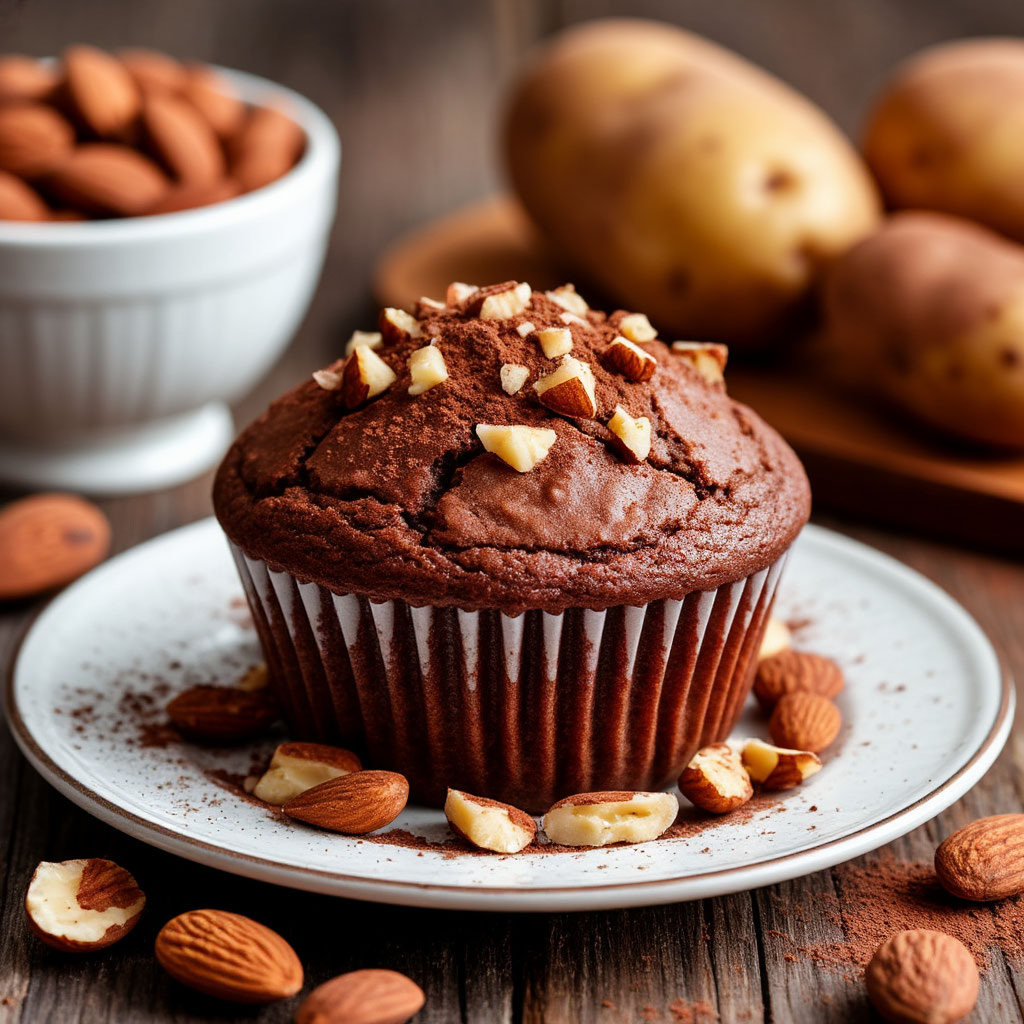 КЕКС ИЗ КАРТОФЕЛЯ С КАКАО