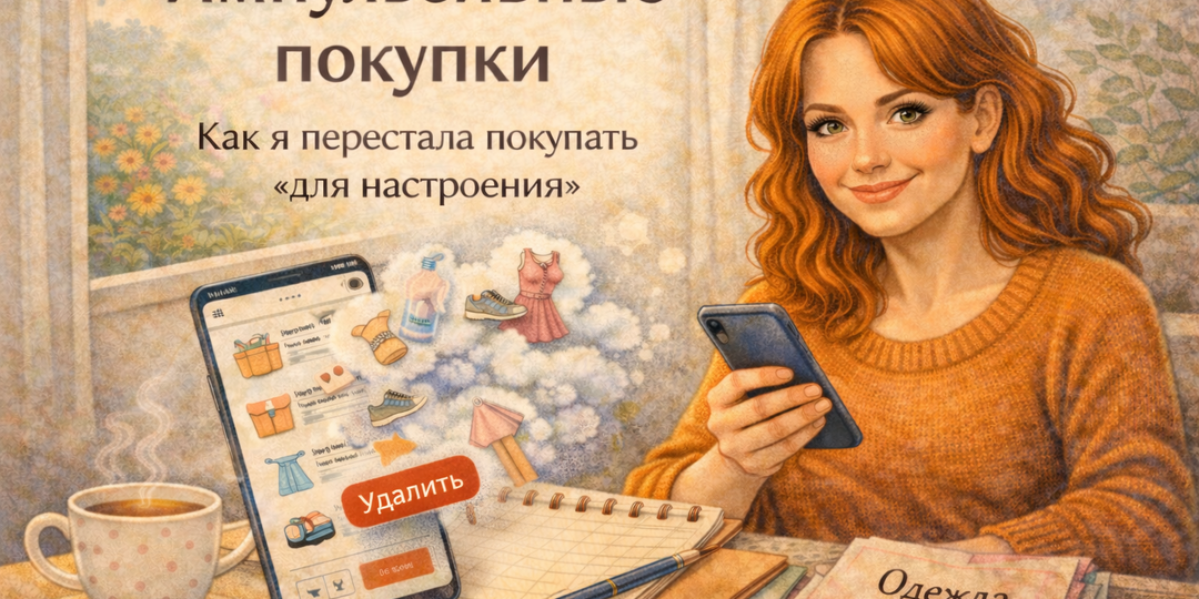 Дофаминовая ловушка: как я перестала скупать всё подряд и полюбила копить